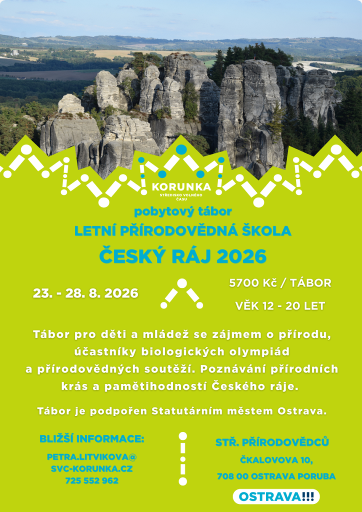 Letní přírodovědná škola Český ráj 2026