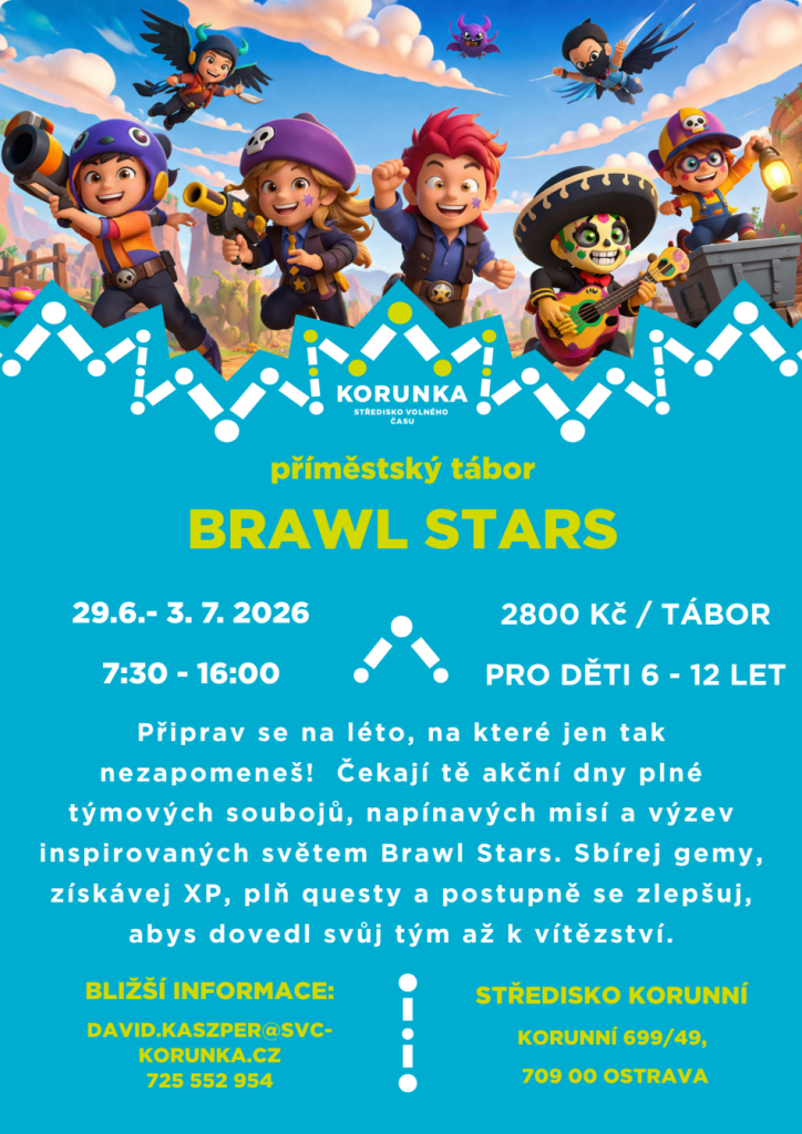 BRAWL STARS PŘÍMĚSTSKÝ TÁBOR