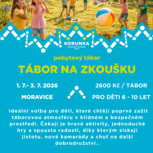 Tábor na zkoušku - RS Bílá Holubice, Moravice