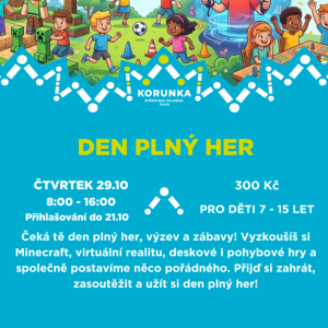 Den plný her